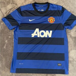 Manchester United 2011/2012 Nike black/blue Adult XL Jersey
